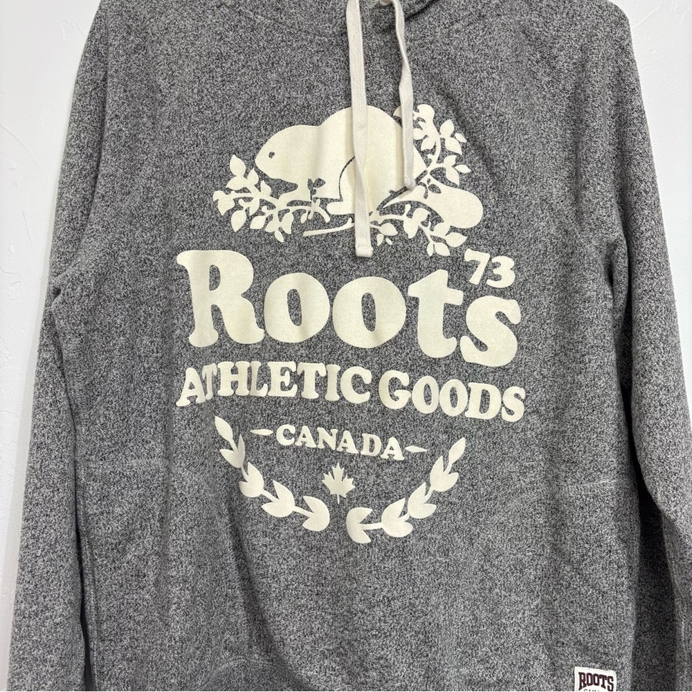 Roots Canada Adult Unisex Hoodie Sweatshirt Large Athletic Goods Beaver Logo - Picture 2 of 12